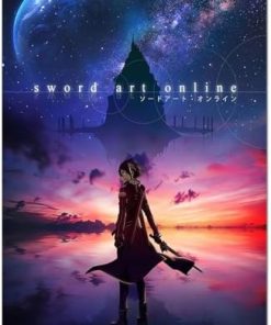 Sword Art Online Poster Anime Posters Japan Manga Personality Picture Painting Wall Art Canvas Posters Modern Home Room Decor Gifts Unframed 12x18 inch