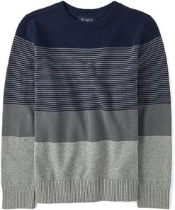 The Children's Place Big Boys' Kid Long Sleeve Sweater