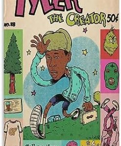 Tyler The Creator Poster Comic Music Poster for Room Aesthetic Canvas Wall Art Bedroom Decor 12x18inch(30x45cm)
