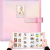 640 Pockets Photo Album for Fujifilm Instax Mini 12 11 90 40 9 8+ 8 LiPlay Instant Camera, Polaroid Snap/PIC-300/Z2300/ SocialMatic Instant Cameras & Zip Instant Printer (Magic pink)