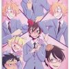 Anime Poster Ouran High School Male Public Relations Department Coffee Decor Dorm Decor Canvas Wall Art Prints for Wall Decor Room Decor Bedroom Decor Gifts Posters 08x12inch(20x30cm) Unframe-style